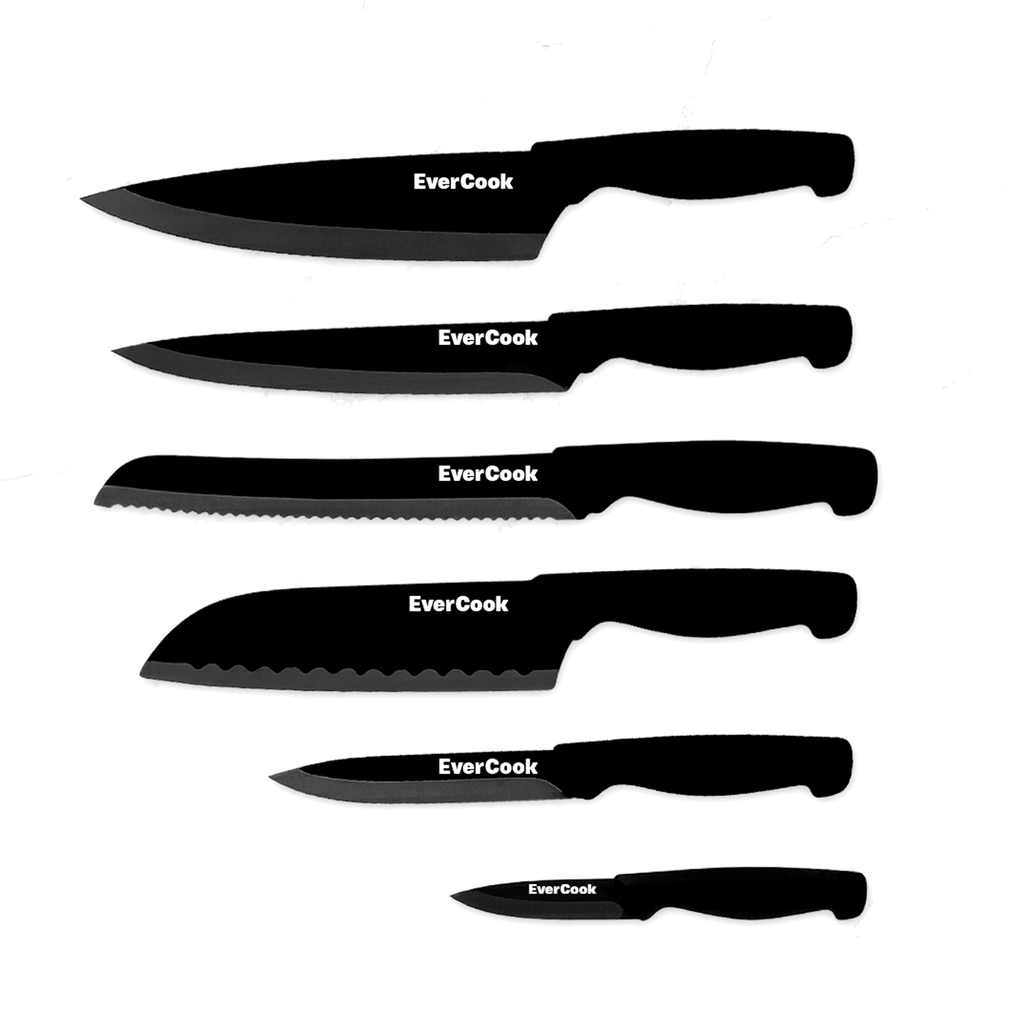 12-PIECE KNIFE SET  WITH SHEATHS