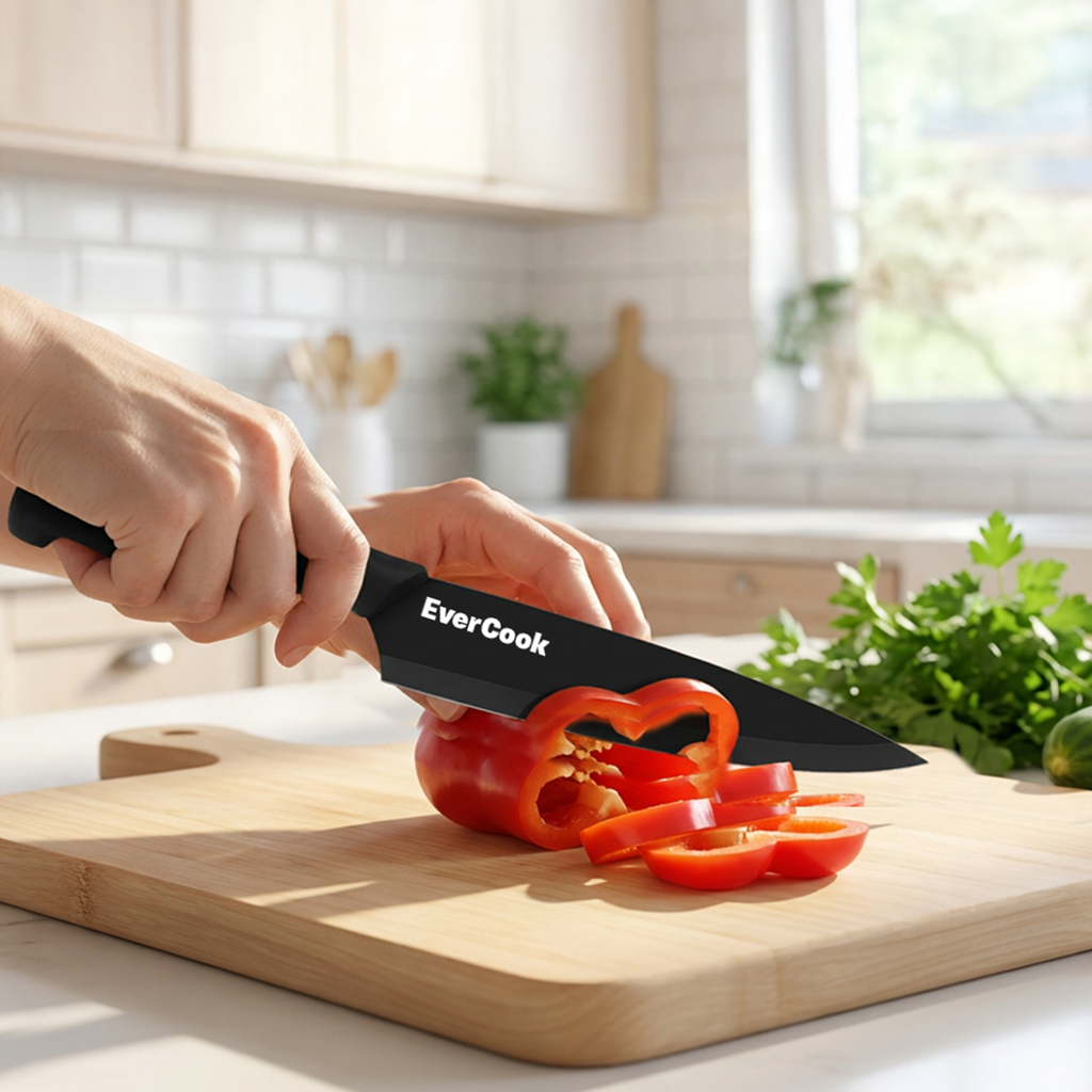 12-PIECE KNIFE SET  WITH SHEATHS